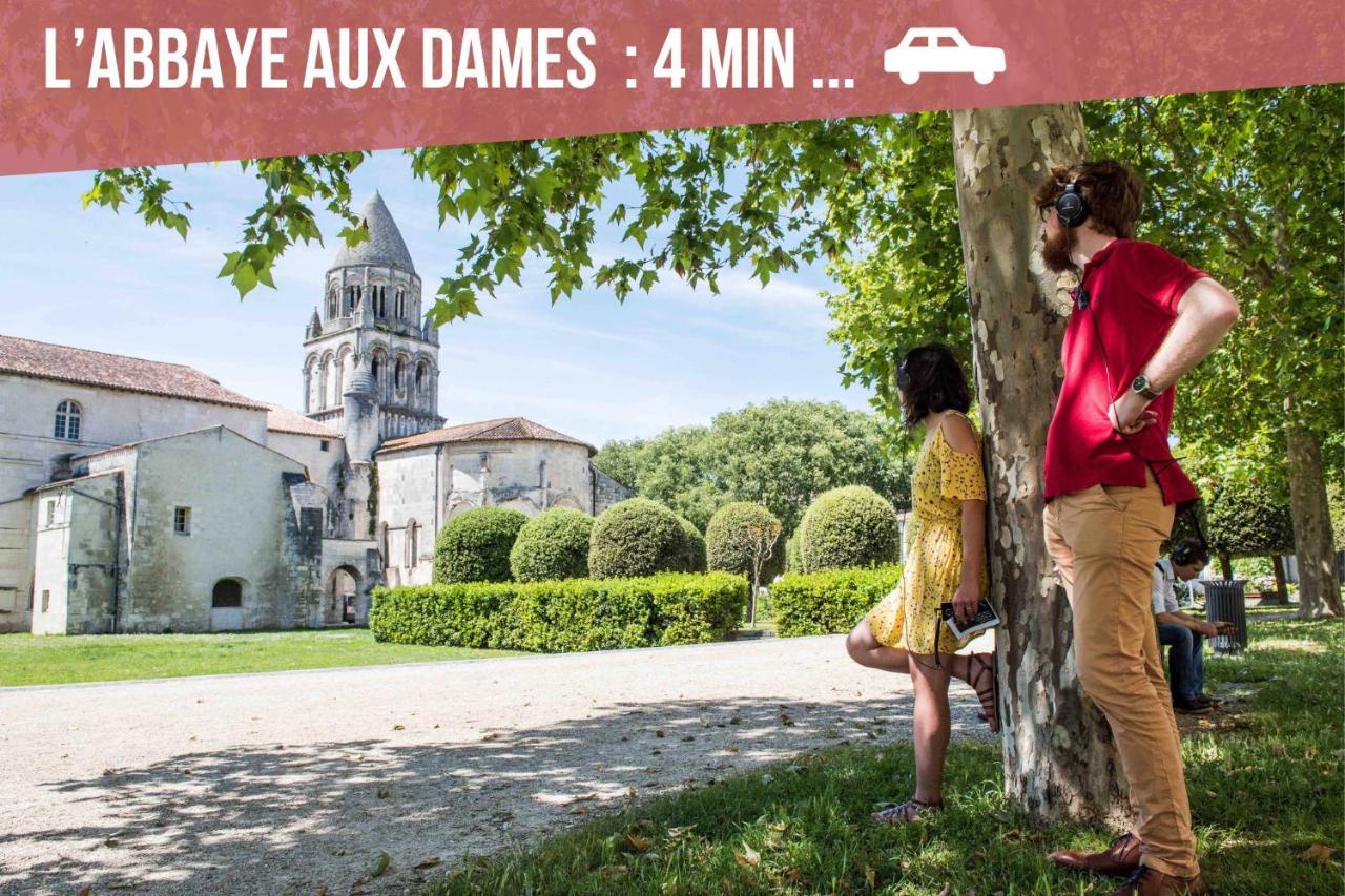 Ღ Le Saintois • Au Coeur De Ville, Spacieux & Wifi Saintes Buitenkant foto